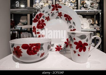 Housewares in Macy's Flagship Department Store, Herald Square, New York City, United States Stock Photo