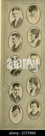 . The Tower, 1921. C. DECKER. Menomonic, Wis.P. I&gt;. A.: Boys Glee Club. 2; Class Presi-dent, :; Football, 1; Basketball. 1-2.Oh my yes. I love the ladies VIOLA BIRDELLE WHITE. Beaver Dam, Wis. • /Y—Y. Y. C. A.. Hi Y. V. C. A.. Cabi-net. 2; Girls Glee Club, 2. into her eyes and you see a little angel—Case a little longer and you see a little imp. EDNA L. SWEDLUXD. Velva, X. D.•Betty—Y. W. C. A.. 1-2; Stout Satellites. Im completely satisfied with one man. JOHX A. KUBIAK, Ironwood. Mich. Jack-—P. D. A.: Michigan Club. 2; Prcsi-dent, Michigan Club. 2; Bovs Hikers.  •; BoysGlee Club.  •: Annu Stock Photo