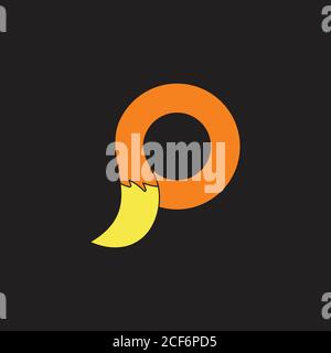 simple geometric linear art clear concept fashion brand business logo vector Stock Vector