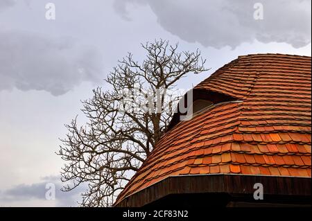 View at the streets of Szentendre town. Hungary Stock Photo