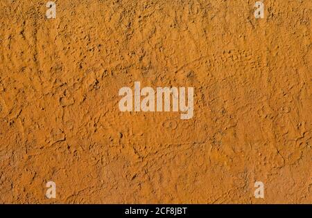 Old Yellow Wall background, ideal for backgrounds and textures. Stock Photo