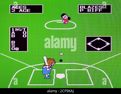 Nes softball shop game