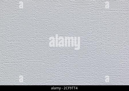Plain white textured cardstock, full frame background image with copy space. Stock Photo
