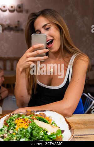 Picture of modern wooden table on isolated background Stock Photo Alamy