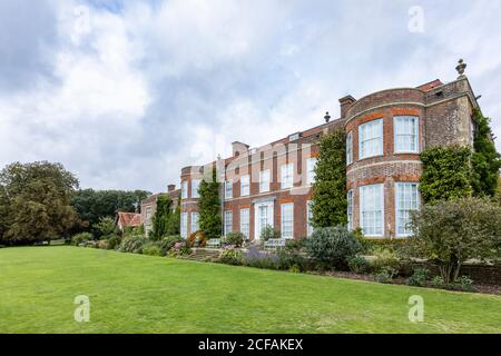 The historic country house stately home at Hinton Ampner, Bramdean, near Alresford, Hampshire, southern England Stock Photo