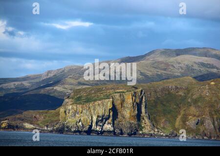 Alaska, Coast of Unga Island-Aleutian Islands, United States Stock Photo