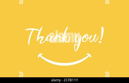 Hand lettering Thank You with sunburst vintage graphic on colorful background. Trendy banner, poster, greeting card and postcard with calligraphy for Stock Vector