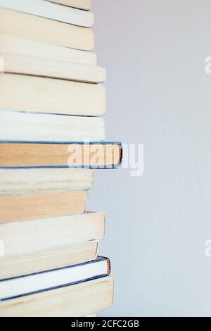Stack Of Vintage Books Stock Photo