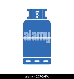 Propane gas cylinder, vector illustration Stock Vector