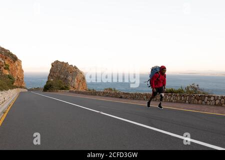 Male athlete Stock Photo