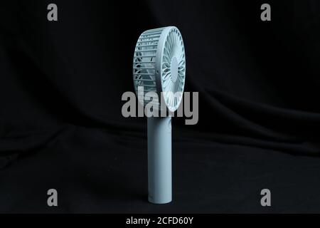 Tokyo, Japan, 09/03/2020 , portable fan with rechargeable batteries Stock Photo