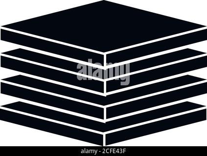 Tiler level tool icon. Simple illustration of tiler level tool vector ...