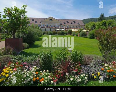 Kurhaus, casino, restaurant, Kurpark, Bad Durkheim, Rhineland-Palatinate, Germany Stock Photo