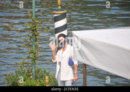 September 4, 2020, Venezia, Lazio, ITALIA: 02/09/2020 Venice, 77th Venice International Film Festival, the arrival of Nieves Alvarez (Credit Image: © Fabio Sasso/ZUMA Wire) Stock Photo