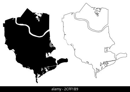 St Charles Parish Map St. Charles County, Louisiana (U.s. County, United States Of America, Usa,  U.s., Us) Map Vector Illustration, Scribble Sketch Saint Charles Parish Map  Stock Vector Image & Art - Alamy
