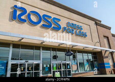 A Ross Dress for Less store in Manteca California USA Stock Photo