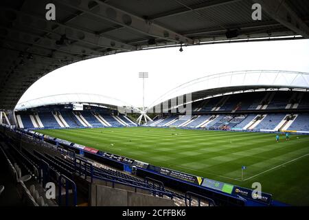 Huddersfield, UK. 05th Sep, 2020. HUDDERSFIELD, ENGLAND. SEPTEMBER 5TH 2020 Interior General View of the John Smith's Stadium prior to the Carabao Cup 1st round match between Huddersfield Town and Rochdale at the John Smith's Stadium, Huddersfield. (Credit: Tim Markland | MI News) Credit: MI News & Sport /Alamy Live News Stock Photo