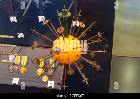 British anti-airship incendiary bomb developed by the Royal Laboratory ...