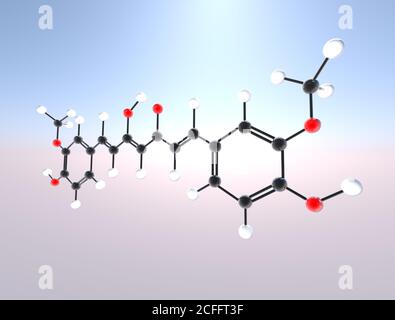 curcumin chemical structure Stock Photo - Alamy