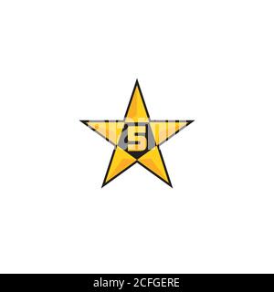 5 Star logo / icon design Stock Vector