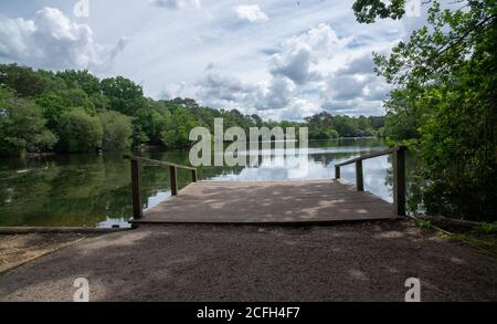 California Country Park in Finchampstead Stock Photo