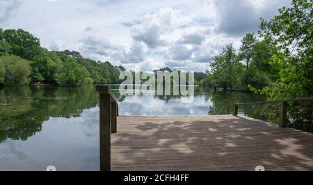 California Country Park in Finchampstead Stock Photo