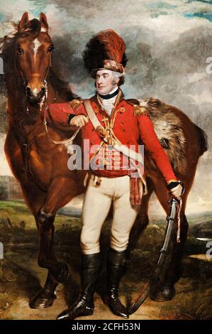 Martin Archer Shee, Major O'Shea of the Loyal Cork Legion, 1798 Oil on canvas, Art Gallery of South Australia Stock Photo