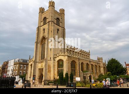 Great St Mary's Church, Kings Parade, Cambridge, Cambridgeshire, UK. Stock Photo