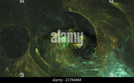 Abstract computer generated fractal background image Stock Photo