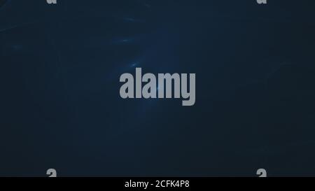 Abstract fractal light rays over dark deep blue background Stock Photo