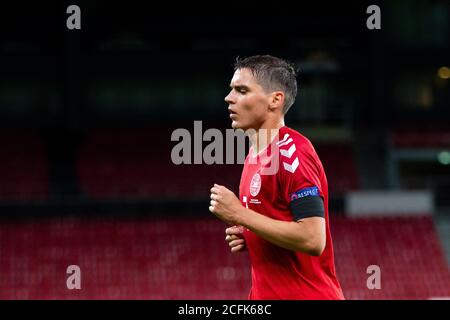 Copenhagen, Denmark. 05th Sep, 2020. Robert Skov (7) of Denmark seen during the UEFA Nations League match between Denmark and Belgium at Parken in Copenhagen. (Photo Credit: Gonzales Photo/Alamy Live News Stock Photo