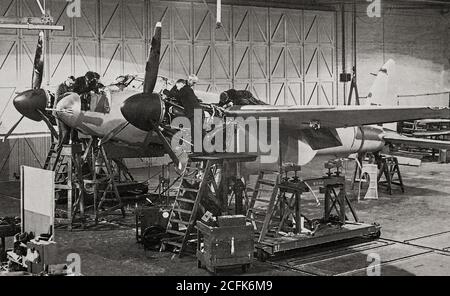 de Havilland Mosquito Fighter bomber Stock Photo - Alamy