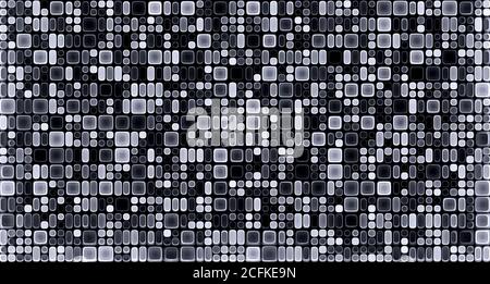 3d abstract geometric background. 3D rendering illustration. Stock Photo
