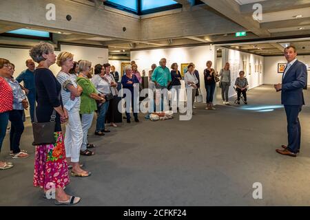 Art and Cooking - Art exhibition interpreted culinary in the Clemens Sels Museum Neuss, Germany Stock Photo