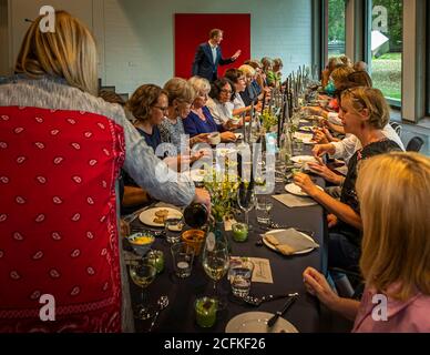 Art and Cooking - Art exhibition interpreted culinary in the Clemens Sels Museum Neuss, Germany Stock Photo