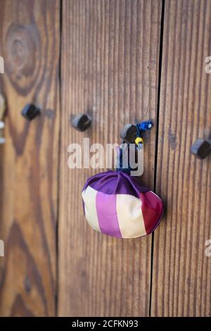 Happy new year's image of Korea,traditional lucky bag Stock Photo
