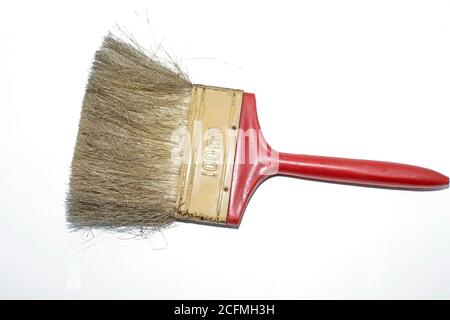 Paint brush isolated on white background Stock Photo