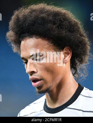 Basel, Switzerland. 06th Sep, 2020. Leroy SANE (GER), Enttaeuchung, frustrated, disappointed, frustratedriert, dejected, action, single image, trimmed single motif, portrait, portrait, portrait. Football international match, UEFA Nations League Division A, 2020/2021, group 4.2.matchday. Switzerland (SUI) -Germany (GER) on September 6th, 2020 in Basel/Switzerland. Photo: Markus Giliar/GES/POOL via SVEN SIMON Fotoagentur GmbH & Co. Pressefoto KG # Prinzess-Luise-Str. 41 # 45479 M uelheim/R uhr # Tel. 0208/9413250 # Fax. 0208/9413260 # GLS Bank # BLZ 430 609 67 # Account 4030 025 100 # IBAN DE75  Stock Photo