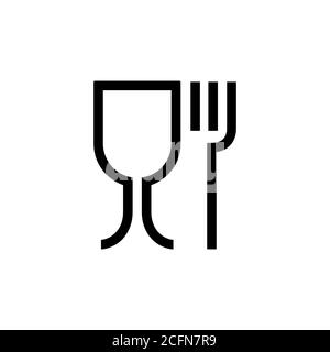 Food grade icon. Health concept. Vector on isolated white background. EPS 10 Stock Vector