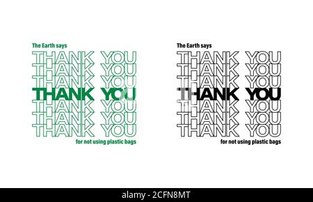 Thank you banner. Thankful. Vector on isolated white background. EPS 10 Stock Vector