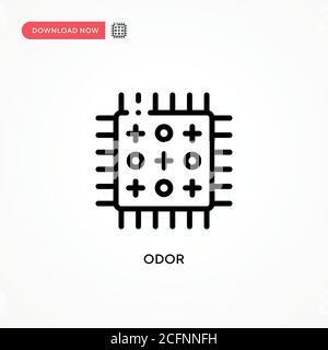 Odor vector icon. Modern, simple flat vector illustration for web site or mobile app Stock Vector