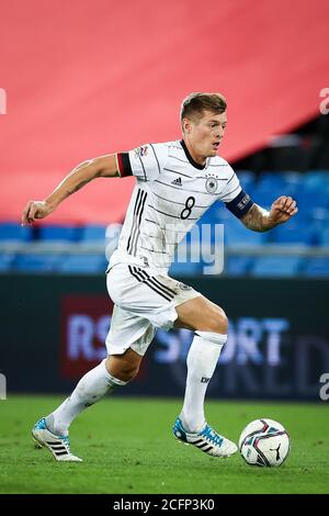 Basel, Switzerland. 06th Sep, 2020. Football: Nations League A, Switzerland - Germany, group stage, group 4, 2nd matchday at St. Jakob-Park. Toni Kroos of Germany in action. Credit: Christian Charisius/dpa/Alamy Live News Stock Photo