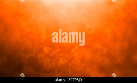 Grunge orange smoke background texture. Autumn background. Abstract Dark Halloween Flyer. Orange and red background with gradient colors and streaked Stock Photo