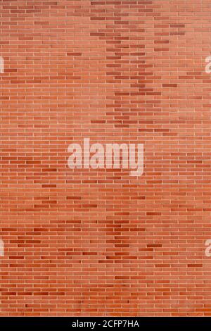Brick background from brickwork. Spotted pattern in the distance Stock Photo