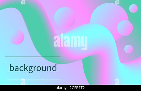 Caramel sweet background. Template for childrens birthday invitation Stock Vector