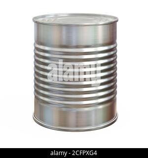 Download A Large Empty Food Tin Can Has Been Opened And Is Laying Down Photographed On White Used For Storing Vegetables And Fruit Stock Photo Alamy PSD Mockup Templates