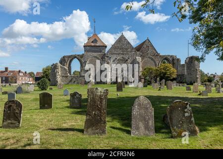 Church of St. Thomas the Martyr, Winchelsea, East Sussex, England Stock Photo