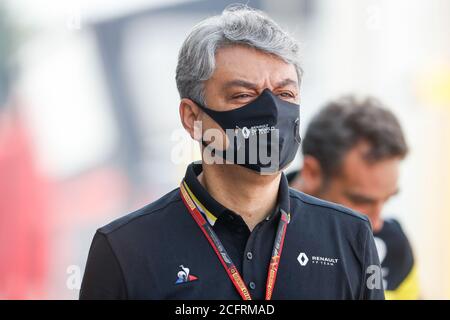 DE MEO Luca (spa), CEO of Renault Group, portrait during the Formula 1 Gran Premio Heineken D'italia 2020, 2020 Italian Grand Prix, from September 4 t Stock Photo