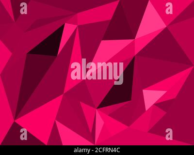 Polygonal background for geometric background, triangles, background, wallpaper, backdrop and illustration. Stock Vector