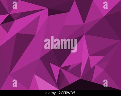 Polygonal background for geometric background, triangles, background, wallpaper, backdrop and illustration. Stock Vector